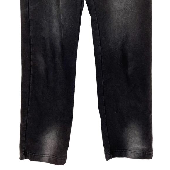 Comess Studios Sun Fade French Terry Wide Leg Black Sweatpants Size Large - Picture 7 of 8